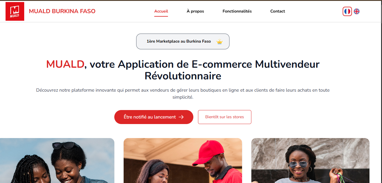 Muald platform screenshot